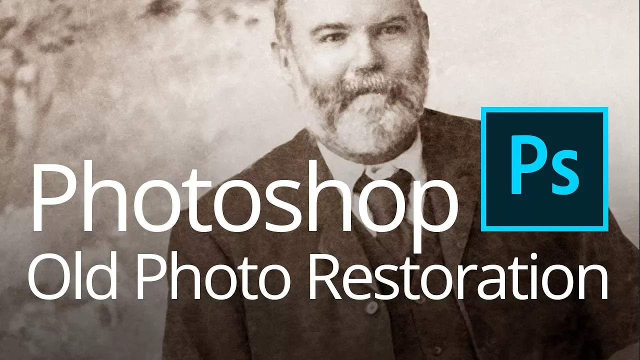 Photoshop Old Photo Restoration (Live Streamed)