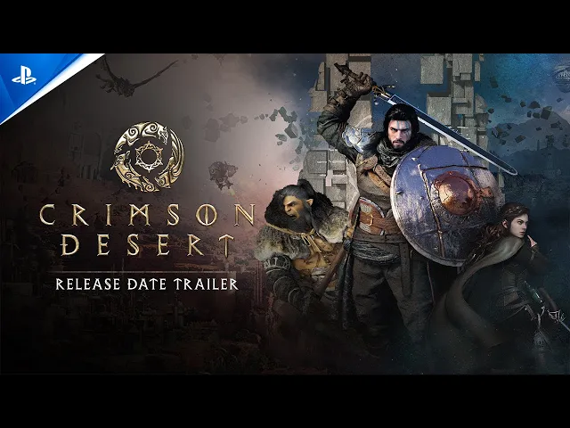 Crimson Desert - Release Date Reveal Trailer | PS5 Games