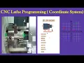 CNC Lathe Programming Tutorial What is Absolute and Relative coordinate system Part 01