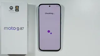 Motorola Moto G87 How to Do Initial Setup First Configuration