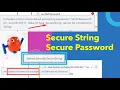 Value of type String cannot be converted to System Security SecureString How to convert