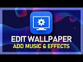 How To Edit a Community Wallpaper in Wallpaper Engine - Adding Music Effects