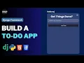Multi User Todo App Built Using Django Python Todo App Project Error By Night