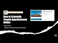 How to Schedule Temple Appointments Online