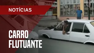 Sem rodas? Carro viraliza ao flutuar na pista; saiba como truque funciona