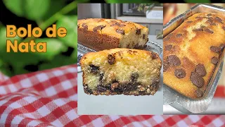 FOFINHO DEMAIS! BOLO DE NATA COM GOTINHAS DE CHOCOLATE