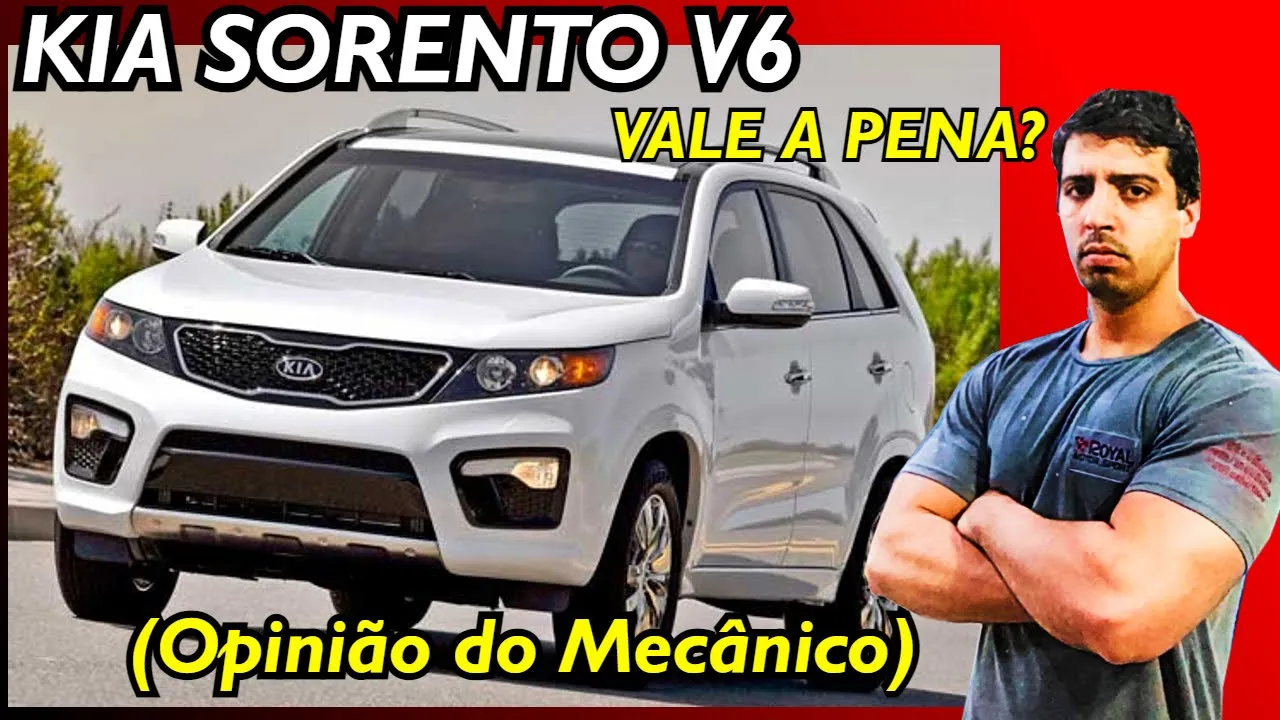 Kia Sorento V6 - É um bom carro (opinião do mecânico)