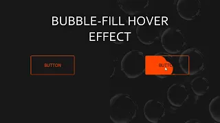 Bubble Fill Effect Bubble Button Effect Button Hover Effect CSS3 Button Animation Effect