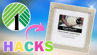 GENIUS Dollar Tree DIY Crafts using PICTURE FRAMES Summer Crafts