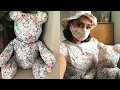 Eco-Friendly Teddy Bear Tutorial Simplicity 9524 Beginner Sewing Project