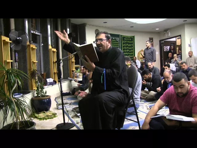 ⁣مقطع من دعاء الافتتاح - ليلة 23 شهر رمضان 1436 - الحاج أبو علي البصري