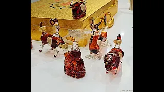 Ruou 12 Con Giap - Unboxing Mininature Zodiac Bottles with French XO Brandy