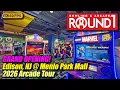 JUST OPENED Round1 Menlo Park Mall Edison NJ February 2026 arcade tour new 4K full walkthrough