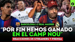 REACCIONES al BARCELONA 1-2 REAL MADRID: Dj Mario, El Chiringuito y streamers reaccionan al clásico
