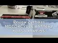 Review Zynbikes MOTORCYCLE BATTERY YUASA YTX9-BS