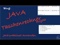 Java - Taschenrechner programmieren