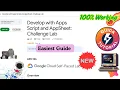 Develop with Apps Script and AppSheet Challenge Lab