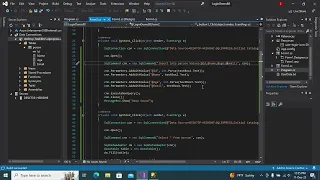 C - how to fix invalid column name