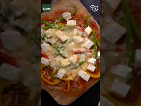 Rice Paper Pizza | Easy Crispy Pizza Recipe by Surabhi Foods