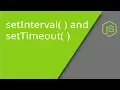 JavaScript Timers - setTimeout setInterval clearTimeout and clearInterval