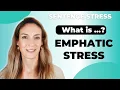 Emphatic Stress Sentence Stress English Pronunciation