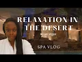 Basking at the RED ROCK Resort Spa in Las Vegas NV SPA VLOG