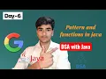 Day-6 Java Pattern Program Functions Complete Explained Nested Loop Pyramid Factorial nCr
