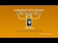 CSS Grid Create a Row Gap using grid-row-gap freeCodeCamp 6 of 22