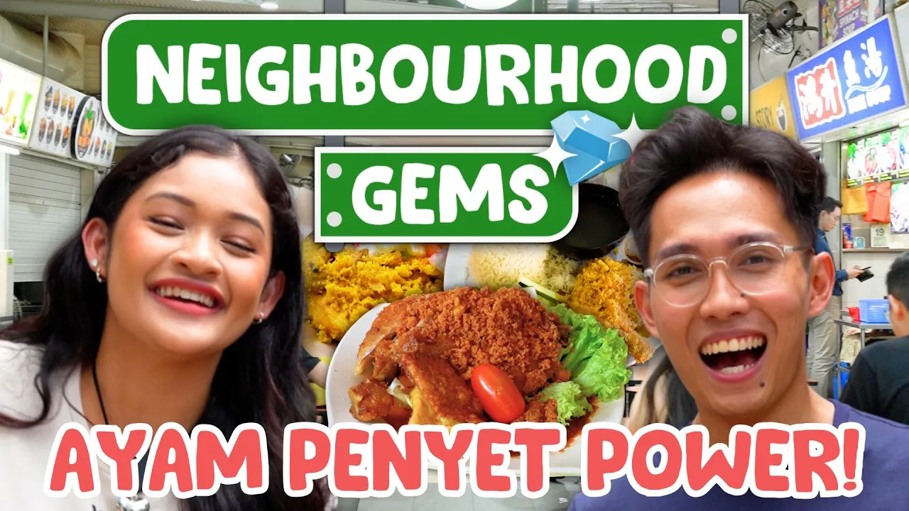 Where To Find The MOST SEDAP Ayam Penyet!   Neighbourhood Gems   EP 16