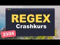 Regex Tutorial in German - Regex Explained Simply regex101 regex tester Python Javascript e