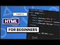 HTML For Beginners The Easy Way part 2 coding guide