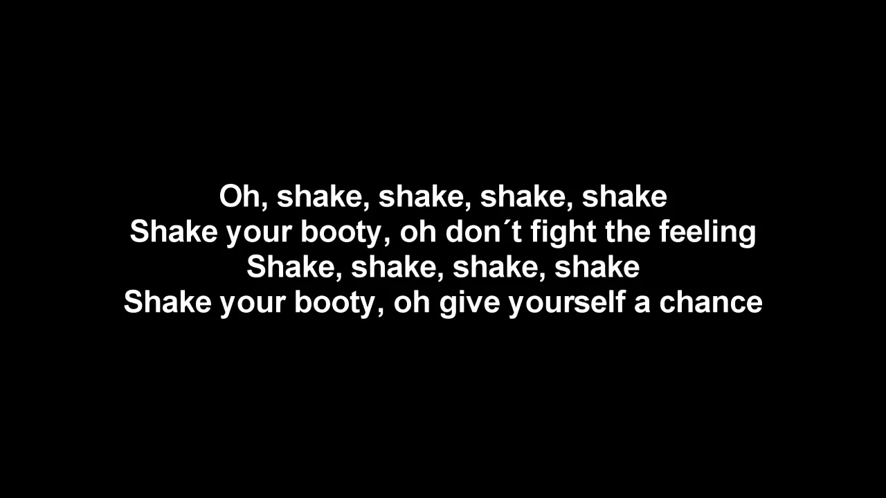 KC & The Sunshine Band - Shake Your Booty (Letra)