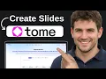 How To Create Storytelling Slides With Tome Ai