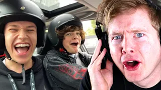 JackManifold Tries To Teach Tubbo How To Drive Reaction