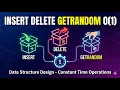 Insert Delete GetRandom in O 1 HashMap Array MAGIC LeetCode 380 Design DS