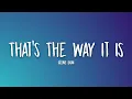 Download Lagu Céline Dion - That's The Way It Is (Lyrics)