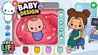 BABY DISGN 🤰🏻👶🏻 new change 🤔😭 Toca life World idea 