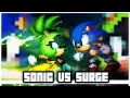 Lagu Sonic vs Surge - Sprite-animatiegevecht