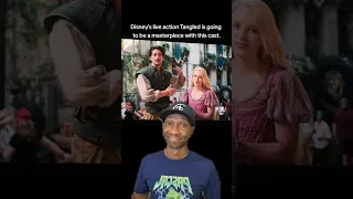 Disney s LIVE ACTION Tangled Cast Costume Reveal Teagan Croft Milo Manheim Kathryn Hahn