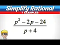 Simplify Rational Expressions Algebra 2