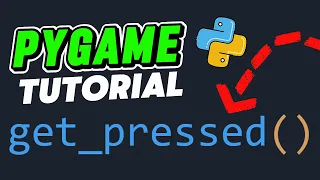 Move a Character with Arrow Keys - Lesson 4 Pygame Tutorial for Beginners