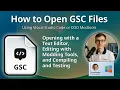 How to Open GSC Files Call of Duty Game Script