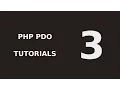 Php Pdo Tutorial - 3 Pdo Select Single Record