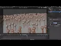 Blender geometry nodes scatter level of detail