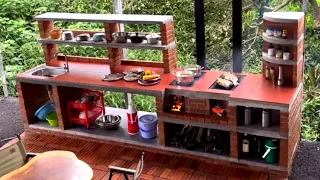 Share how to build your own garden wood stove # 218