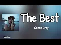 The Best - Conan Gray (lyrics)