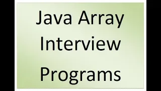 Java Program to Find Second Smallest Number in an Array
