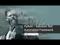 Python Selenium Automation Framework