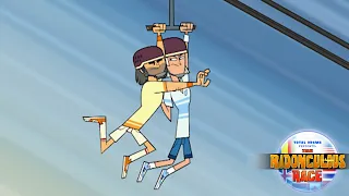 tennis pro dad duo battle out on the ridonculous race