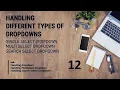 How to handle different types of Dropdowns on Web Page-WebDriver II Selenium Automation